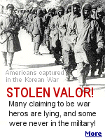 Stolen Valor is on the increase, and a group of dedicated veterans is working hard to expose phony heros, POWs, Navy SEALs, Green Berets and others falsely claiming that they served in elite military units.